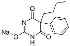 5-Butyl-5-phenyl-2-sodiooxy-4,6(1H,5H)-pyrimidinedione CAS#: 67050-57-1
