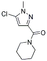 (5-CHLORO-1-METHYL-1H-PYRAZOL-3-YL)(PIPERIDINO)METHANONE CAS#: 648408-71-3
