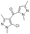 (5-CHLORO-1,3-DIMETHYL-1H-PYRAZOL-4-YL)(1,3-DIMETHYL-1H-PYRAZOL-5-YL)METHANONE CAS#: 648859-52-3