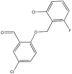 5-CHLORO-2-[(2-CHLORO-6-FLUOROBENZYL)OXY]BENZALDEHYDE CAS#: 667436-65-9