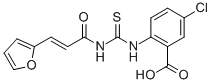 5-CHLORO-2-[[[[3-(2-FURANYL)-1-OXO-2-PROPENYL]AMINO]THIOXOMETHYL]AMINO]-BENZOIC ACID CAS#: 531536-98-8