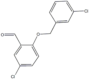 5-CHLORO-2-[(3-CHLOROBENZYL)OXY]BENZALDEHYDE CAS#: 590360-20-6