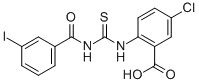 5-CHLORO-2-[[[(3-IODOBENZOYL)AMINO]THIOXOMETHYL]AMINO]-BENZOIC ACID CAS#: 531539-93-2