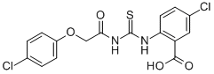 5-CHLORO-2-[[[[(4-CHLOROPHENOXY)ACETYL]AMINO]THIOXOMETHYL]AMINO]-BENZOIC ACID CAS#: 531536-60-4