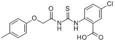5-CHLORO-2-[[[[(4-METHYLPHENOXY)ACETYL]AMINO]THIOXOMETHYL]AMINO]-BENZOIC ACID CAS#: 530150-79-9