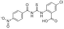 5-CHLORO-2-[[[(4-NITROBENZOYL)AMINO]THIOXOMETHYL]AMINO]-BENZOIC ACID CAS#: 530133-81-4
