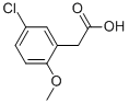 (5-CHLORO-2-METHOXYPHENYL)ACETIC ACID CAS#: 7569-62-2