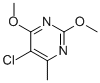 5-CHLORO-2,4-DIMETHOXY-6-METHYLPYRIMIDINE CAS#: 7752-69-4