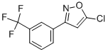 5-CHLORO-3-[3-(TRIFLUOROMETHYL)PHENYL]ISOXAZOLE CAS#: 64300-29-4