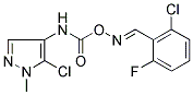 5-CHLORO-4-([(([(2-CHLORO-6-FLUOROPHENYL)METHYLENE]AMINO)OXY)CARBONYL]AMINO)-1-METHYL-1H-PYRAZOLE CAS#: 648427-16-1