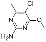 5-CHLORO-4-METHOXY-6-METHYLPYRIMIDIN-2-AMINE CAS#: 7749-54-4
