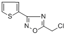 5-(CHLOROMETHYL)-3-(2-THIENYL)-1,2,4-OXADIAZOLE CAS#: 63417-81-2