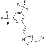 5-(CHLOROMETHYL)-3-[3,5-DI(TRIFLUOROMETHYL)STYRYL]-1,2,4-OXADIAZOLE CAS#: 646989-58-4