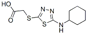 {[5-(CYCLOHEXYLAMINO)-1,3,4-THIADIAZOL-2-YL]THIO}ACETIC ACID CAS#: 68161-57-9