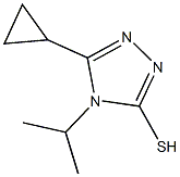 5-CYCLOPROPYL-4-ISOPROPYL-4H-1,2,4-TRIAZOLE-3-THIOL CAS#: 667437-60-7