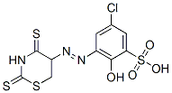 5-Chloro-2-hydroxy-3-[(tetrahydro-2,4-dithioxo-2H-1,3-thiazin-5-yl)azo]benzenesulfonic acid CAS#: 64736-31-8