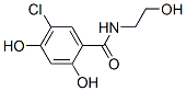 5-Chloro-2,4-dihydroxy-N-(2-hydroxyethyl)benzamide CAS#: 68758-71-4