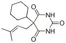 5-Cyclohexyl-5-(3-methyl-2-butenyl)barbituric acid CAS#: 66940-58-7