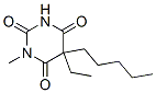 5-Ethyl-1-methyl-5-pentylbarbituric acid CAS#: 66968-91-0