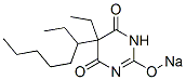 5-Ethyl-5-(1-ethylhexyl)-2-sodiooxy-4,6(1H,5H)-pyrimidinedione CAS#: 66968-29-4