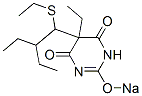 5-Ethyl-5-[1-(ethylthio)-2-ethylbutyl]-2-sodiooxy-4,6(1H,5H)-pyrimidinedione CAS#: 66968-38-5