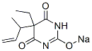 5-Ethyl-5-(1-methyl-2-propenyl)-2-sodiooxy-4,6(1H,5H)-pyrimidinedione CAS#: 66968-70-5