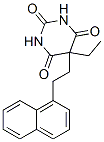 5-Ethyl-5-[2-(1-naphtyl)ethyl]-2,4,6(1H,3H,5H)-pyrimidinetrione CAS#: 66969-00-4