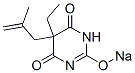 5-Ethyl-5-(2-methyl-2-propenyl)-2-sodiooxy-4,6(1H,5H)-pyrimidinedione CAS#: 66968-71-6