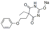 5-Ethyl-5-(2-phenoxyethyl)-2-sodiooxy-4,6(1H,5H)-pyrimidinedione CAS#: 67050-88-8
