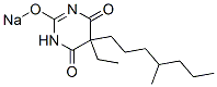 5-Ethyl-5-(4-methylheptyl)-2-sodiooxy-4,6(1H,5H)-pyrimidinedione CAS#: 66968-83-0