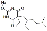 5-Ethyl-5-(5-methyl-2-ethylhexyl)-2-sodiooxy-4,6(1H,5H)-pyrimidinedione CAS#: 66968-32-9