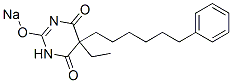 5-Ethyl-5-(6-phenylhexyl)-2-sodiooxy-4,6(1H,5H)-pyrimidinedione CAS#: 67050-90-2