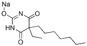 5-Ethyl-5-heptyl-2-sodiooxy-4,6(1H,5H)-pyrimidinedione CAS#: 60784-70-5