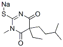 5-Ethyl-5-isopentyl-1-methyl-2-sodiothio-4,6(1H,5H)-pyrimidinedione CAS#: 66968-54-5