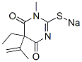 5-Ethyl-5-isopropenyl-1-methyl-2-sodiothio-4,6(1H,5H)-pyrimidinedione CAS#: 66968-62-5