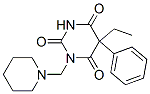 5-Ethyl-5-phenyl-1-(piperidinomethyl)barbituric acid CAS#: 6733-91-1