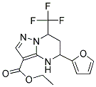 5-FURAN-2-YL-7-TRIFLUOROMETHYL-4,5,6,7-TETRAHYDRO-PYRAZOLO[1,5-A]PYRIMIDINE-3-CARBOXYLIC ACID ETHYL ESTER CAS#: 667920-77-6