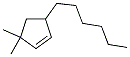 5-Hexyl-3,3-dimethyl-1-cyclopentene CAS#: 61142-66-3
