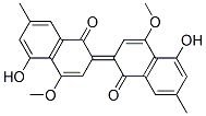 5-Hydroxy-2-(1,2-dihydro-5-hydroxy-4-methoxy-7-methyl-1-oxonaphthalen-2-ylidene)-4-methoxy-7-methylnaphthalen-1(2H)-one CAS#: 60548-89-2