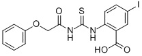 5-IODO-2-[[[(PHENOXYACETYL)AMINO]THIOXOMETHYL]AMINO]-BENZOIC ACID CAS#: 531540-54-2