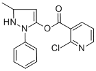 5-METHYL-2-PHENYL-2,5-DIHYDRO-1H-PYRAZOL-3-YL 2-CHLORONICOTINATE CAS#: 680579-30-0