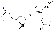 5-(Methoxyimino)-2-[8-methoxy-8-oxo-3-(trimethylsilyl)oxy-1-octenyl]-1-cyclopentene-1-propionic acid methyl ester CAS#: 69502-89-2