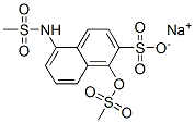 5-[(Methylsulfonyl)amino]-1-[(methylsulfonyl)oxy]-2-naphthalenesulfonic acid sodium salt CAS#: 62587-74-0
