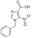 5-NITRO-1-(PHENYLMETHYL)-1H-IMIDAZOLE-4-CARBOXYLIC ACID CAS#: 69195-96-6