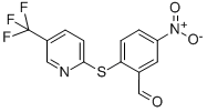 5-NITRO-2-([5-(TRIFLUOROMETHYL)PYRIDIN-2-YL]THIO)BENZALDEHYDE CAS#: 680579-40-2