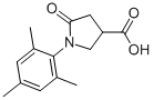 5-OXO-1-(2,4,6-TRIMETHYL-PHENYL)-PYRROLIDINE-3-CARBOXYLIC ACID CAS#: 63675-25-2