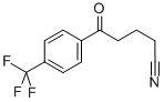 5-OXO-5-(4-TRIFLUOROMETHYLPHENYL)VALERONITRILE CAS#: 61718-86-3