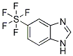 5-(Pentafluorothio)-1H-benzimidazole, 5-(Pentafluorosulphanyl)-1H-benzimidazole CAS#: 663179-60-0