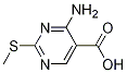 5-PyriMidinecarboxylic acid, 4-aMino-2-(Methylthio)- CAS#: 771-81-3