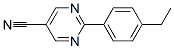 5-Pyrimidinecarbonitrile, 2-(4-ethylphenyl)- (9CI) CAS#: 65586-44-9